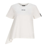 KNTLGY White Pleated T-Shirt