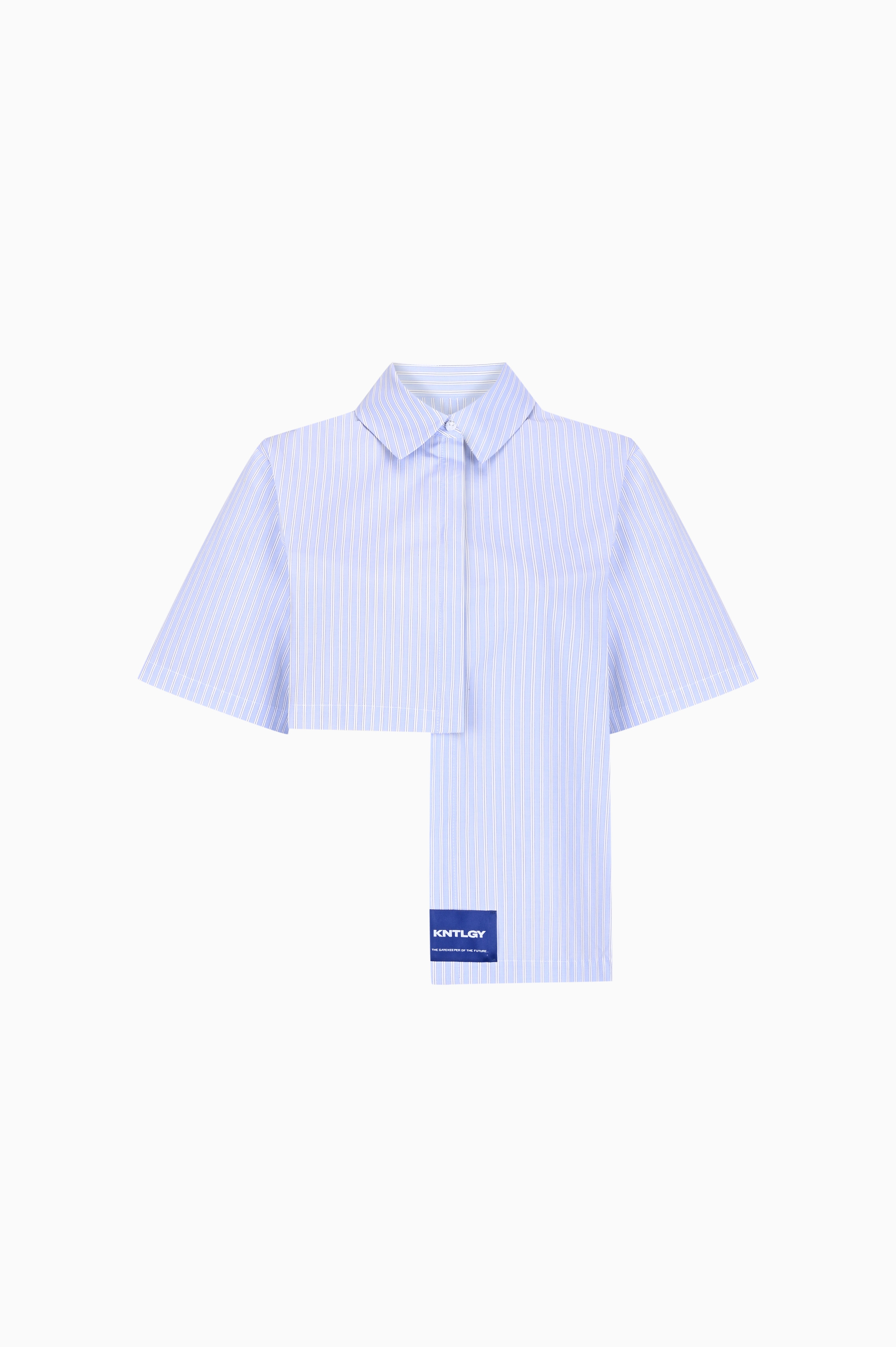 KNTLGY Intersectional Crop Shirt