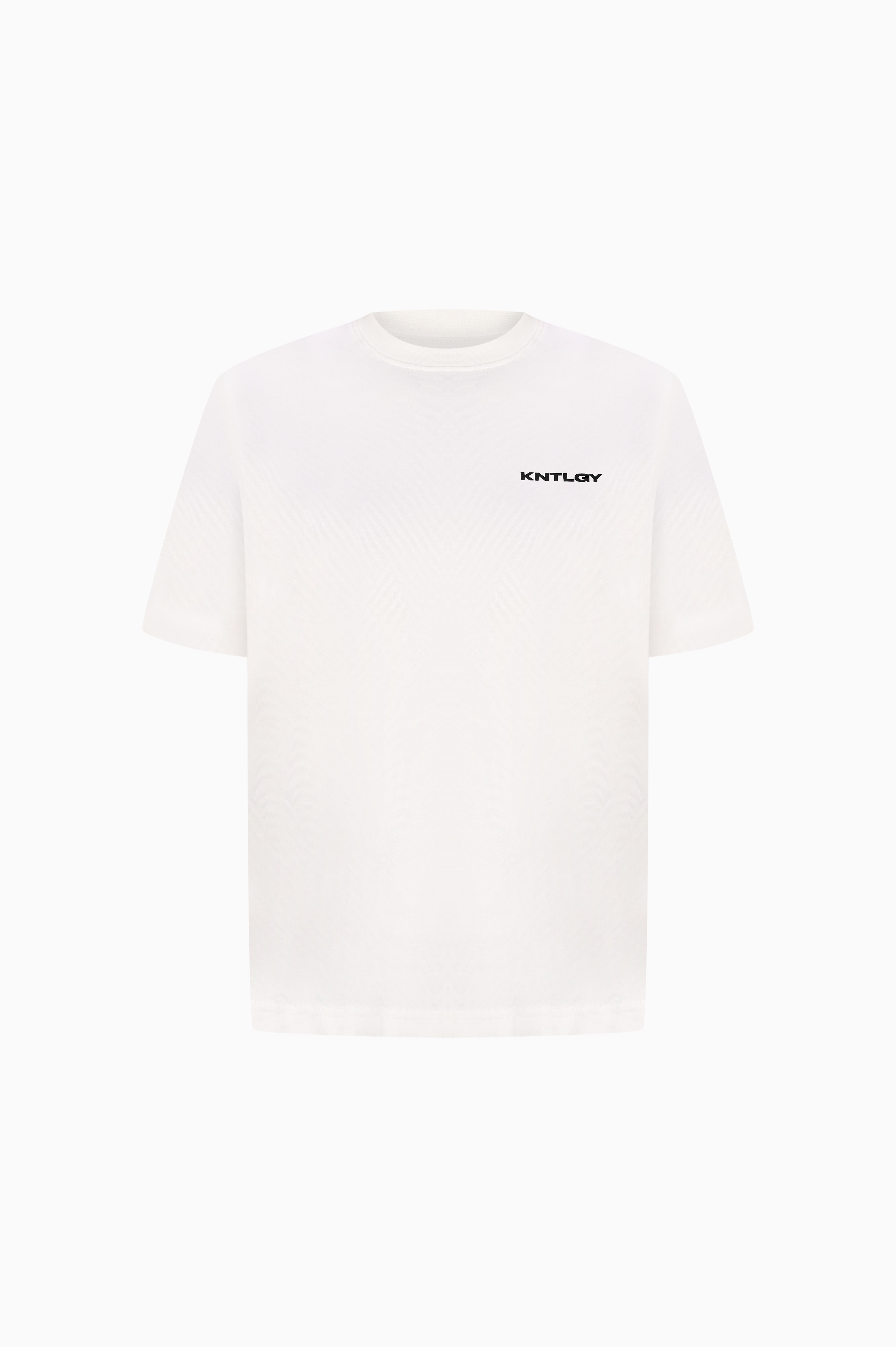 KNTLGY Move Oversize White T-shirt