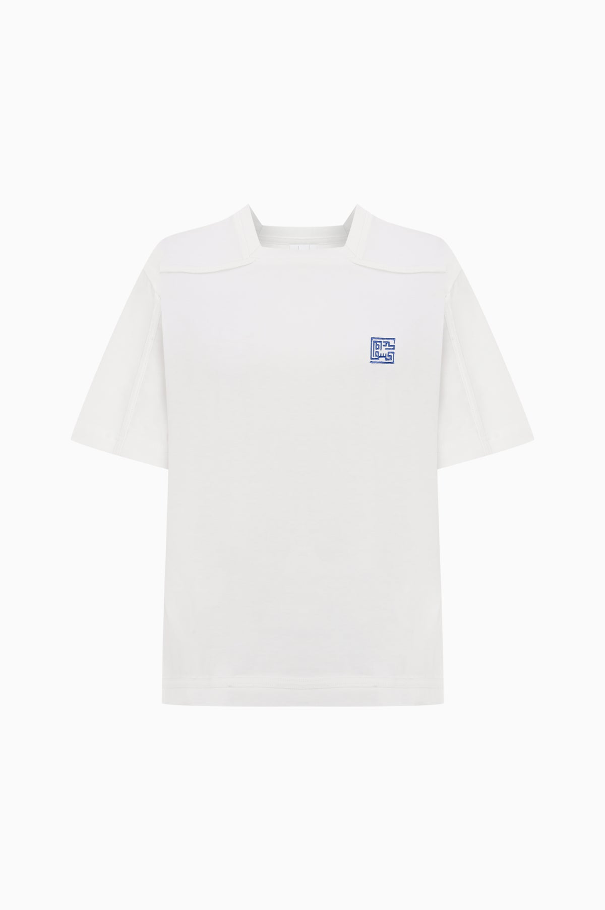 KNTLGY Casual Flow White T-shirt