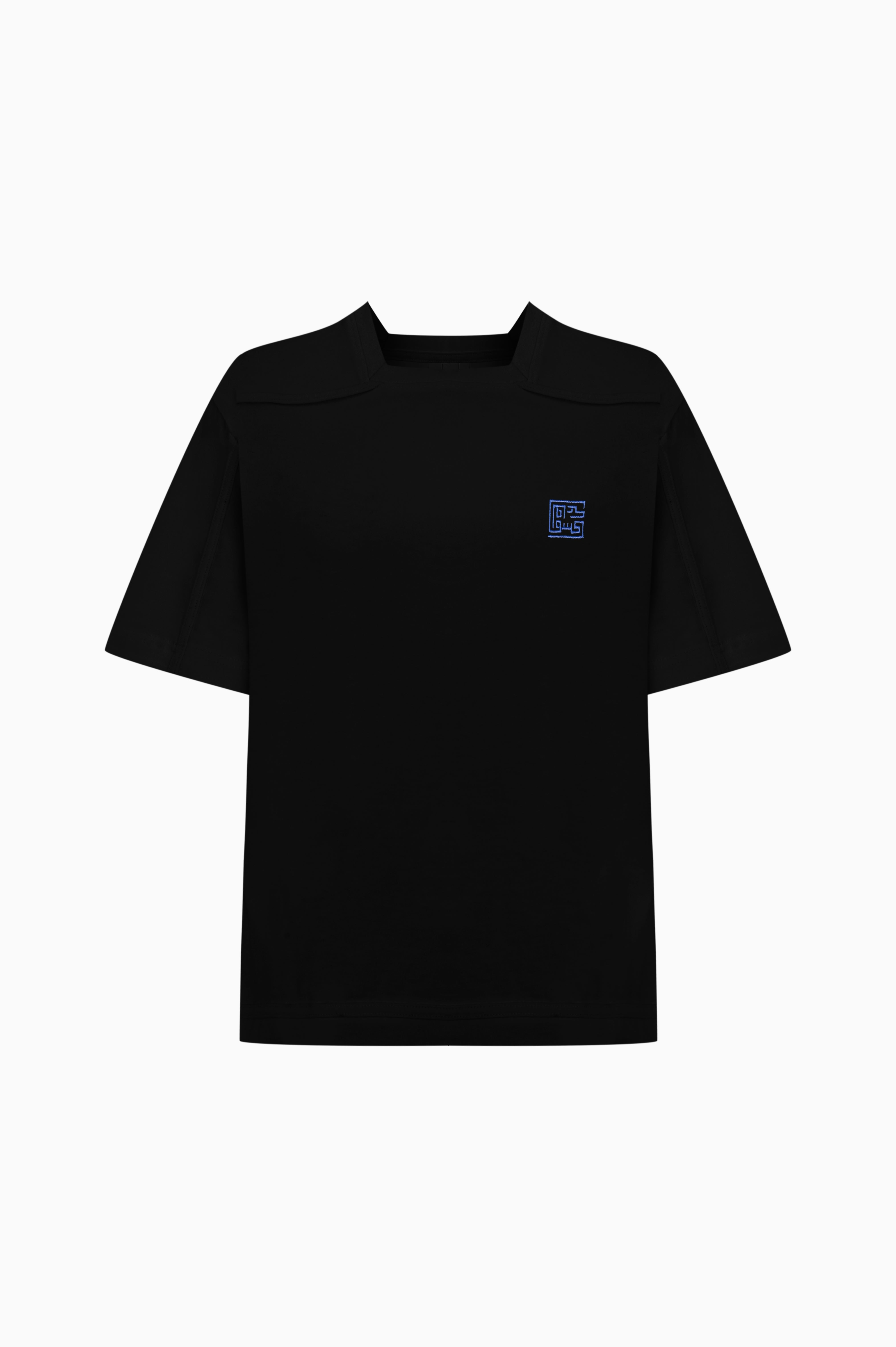 KNTLGY Casual Flow Black T-shirt