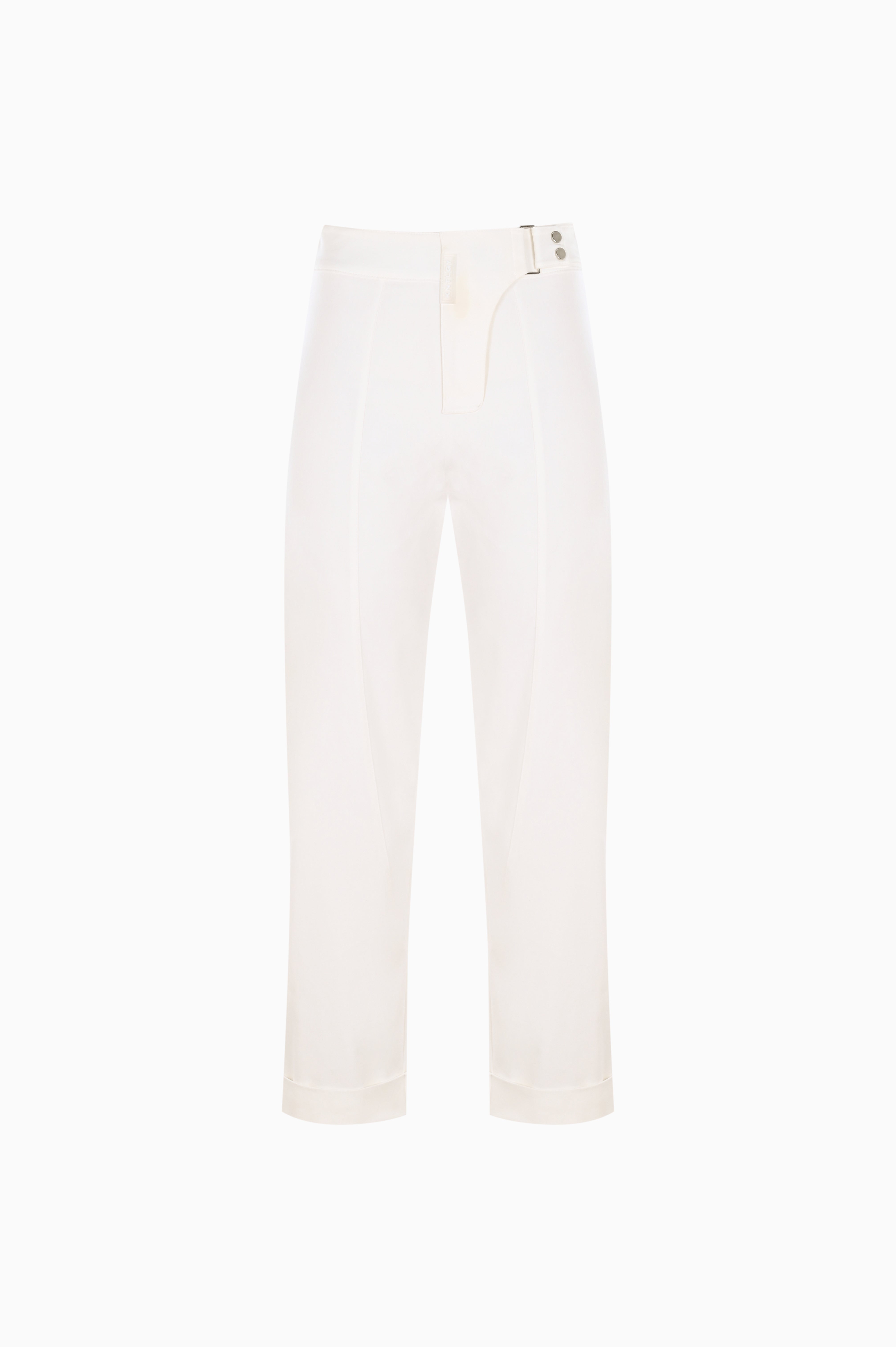 KNTLGY White Carrot Fit Trousers