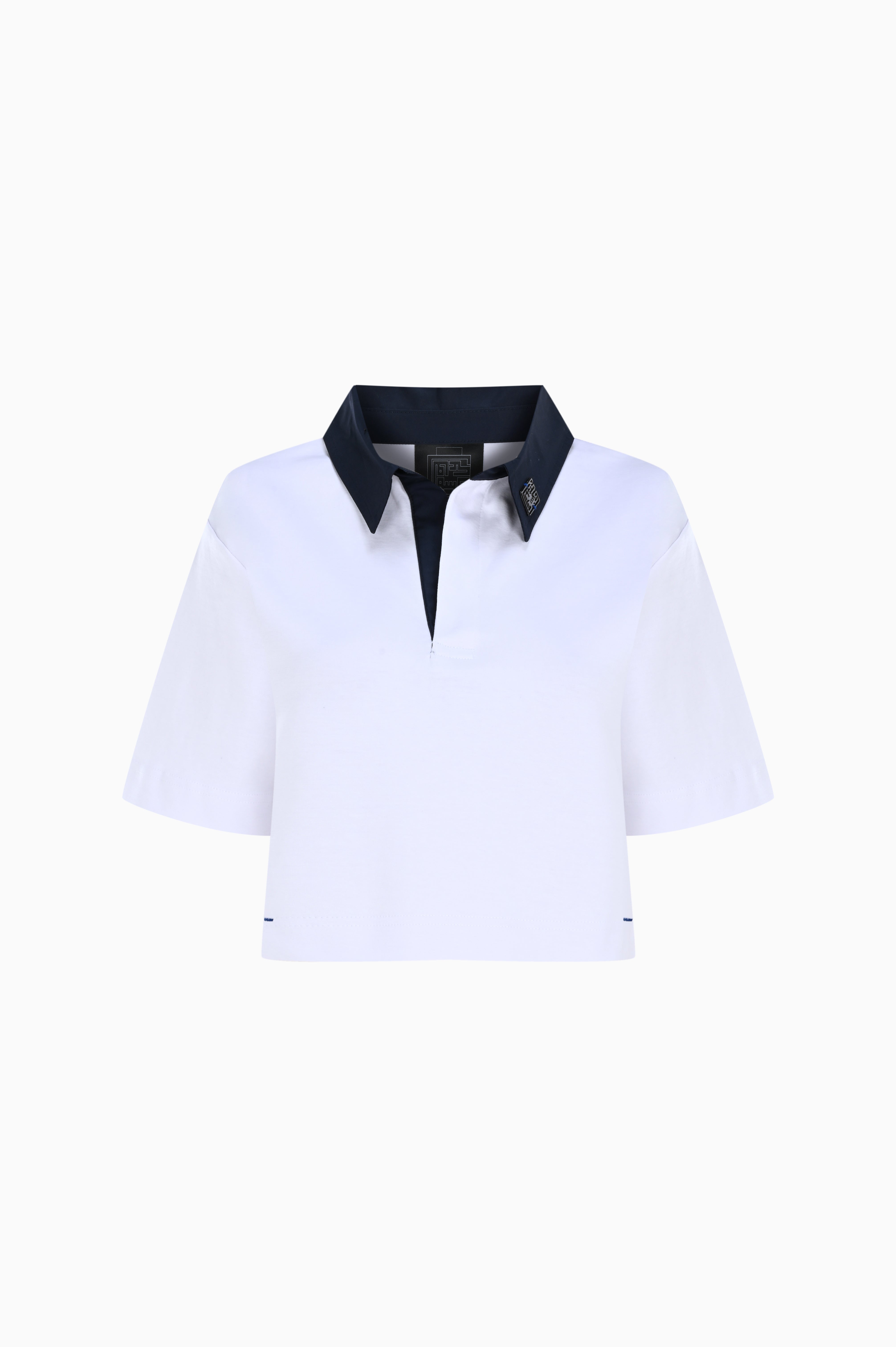 KNTLGY Kontrast Yaka Polo T-shirt
