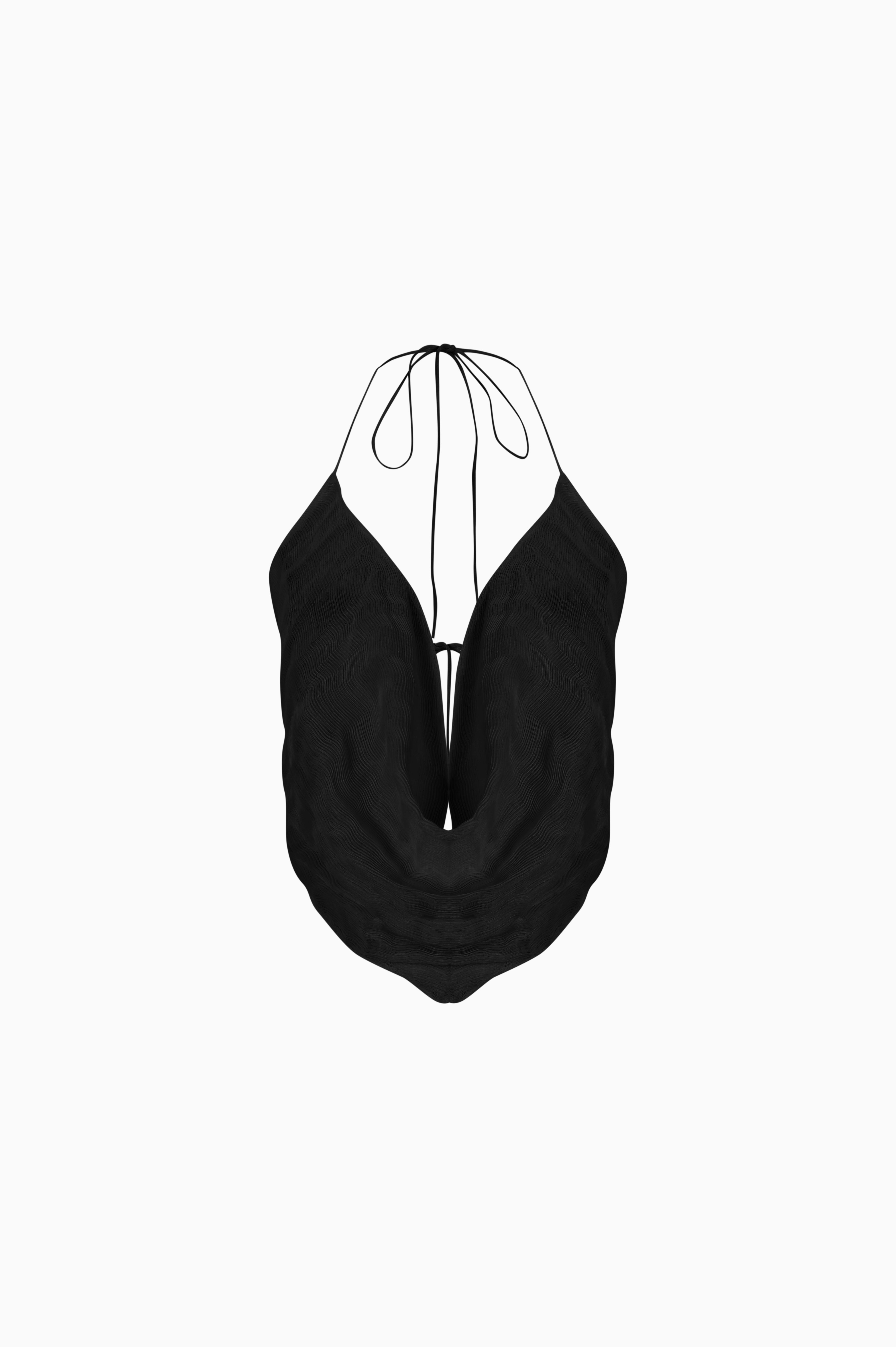 KNTLGY Nocturnal Strappy Black Top