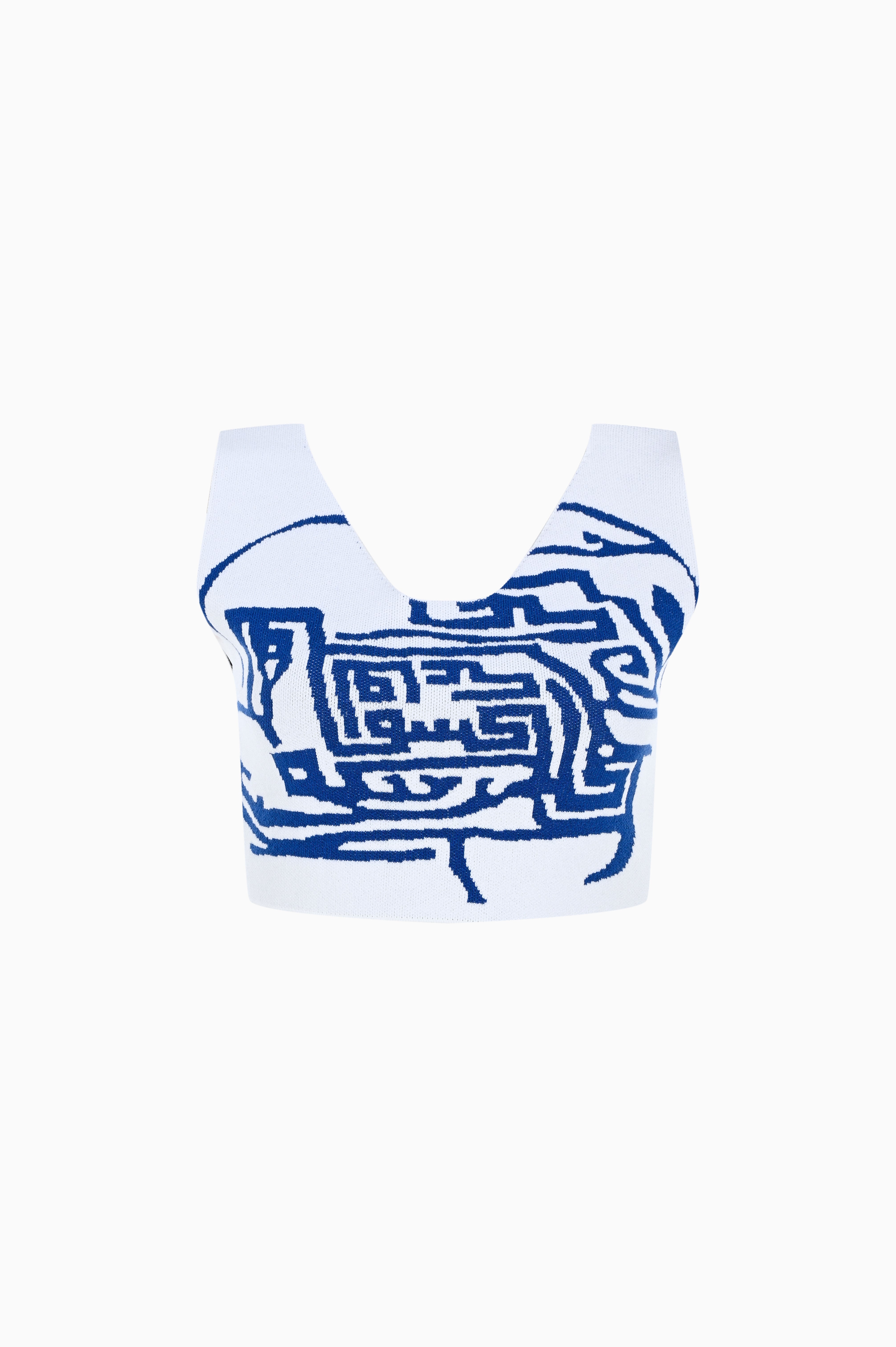 KNTLGY Turkish Sea Wave Bralet Top