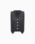 KNTLGY Ribbed Knit Vest – grey cropped ribbed vest with decorative button closure