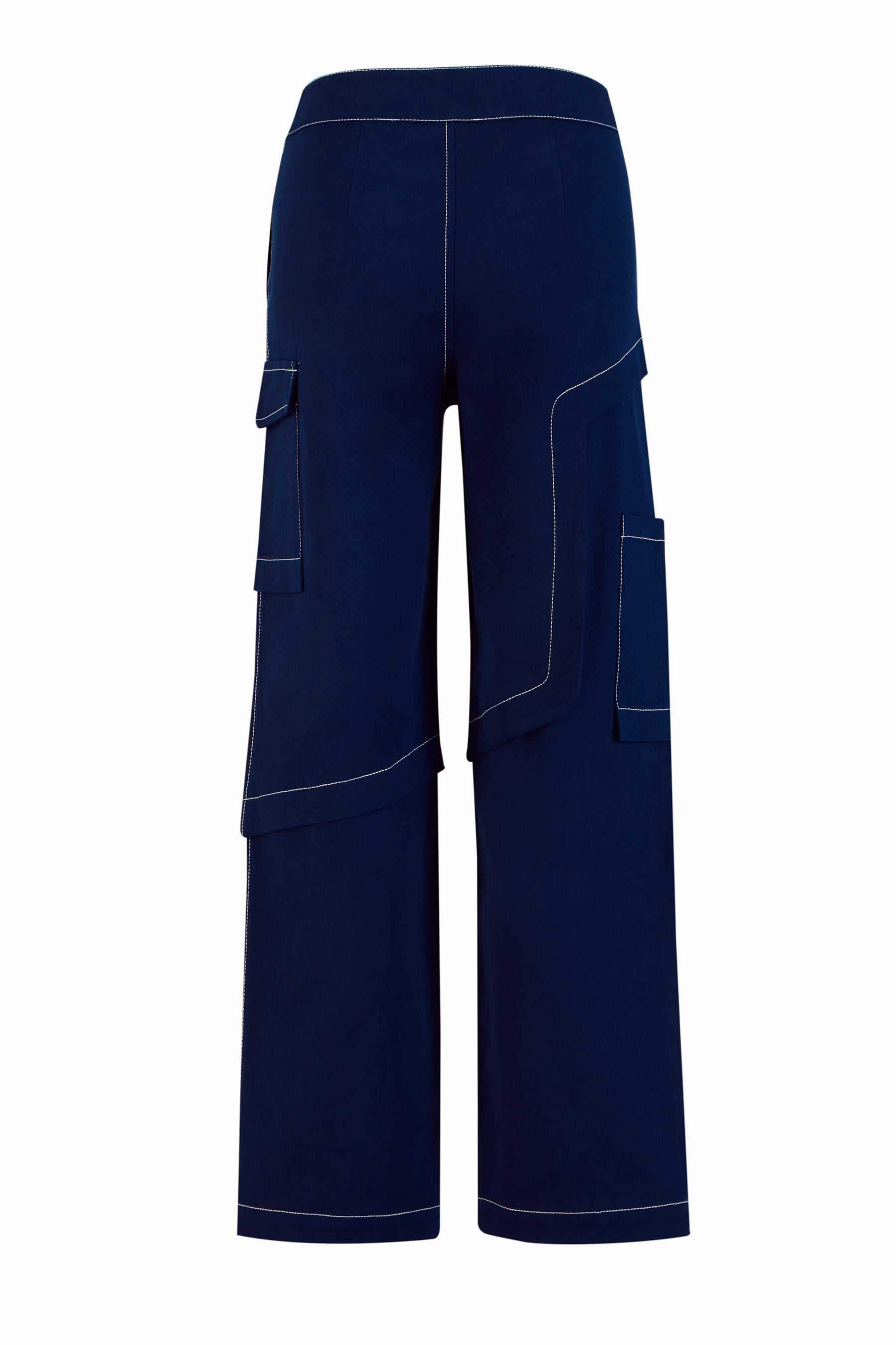 Navy Blue Cargo Pants Uncuffed – ktlyst.ph